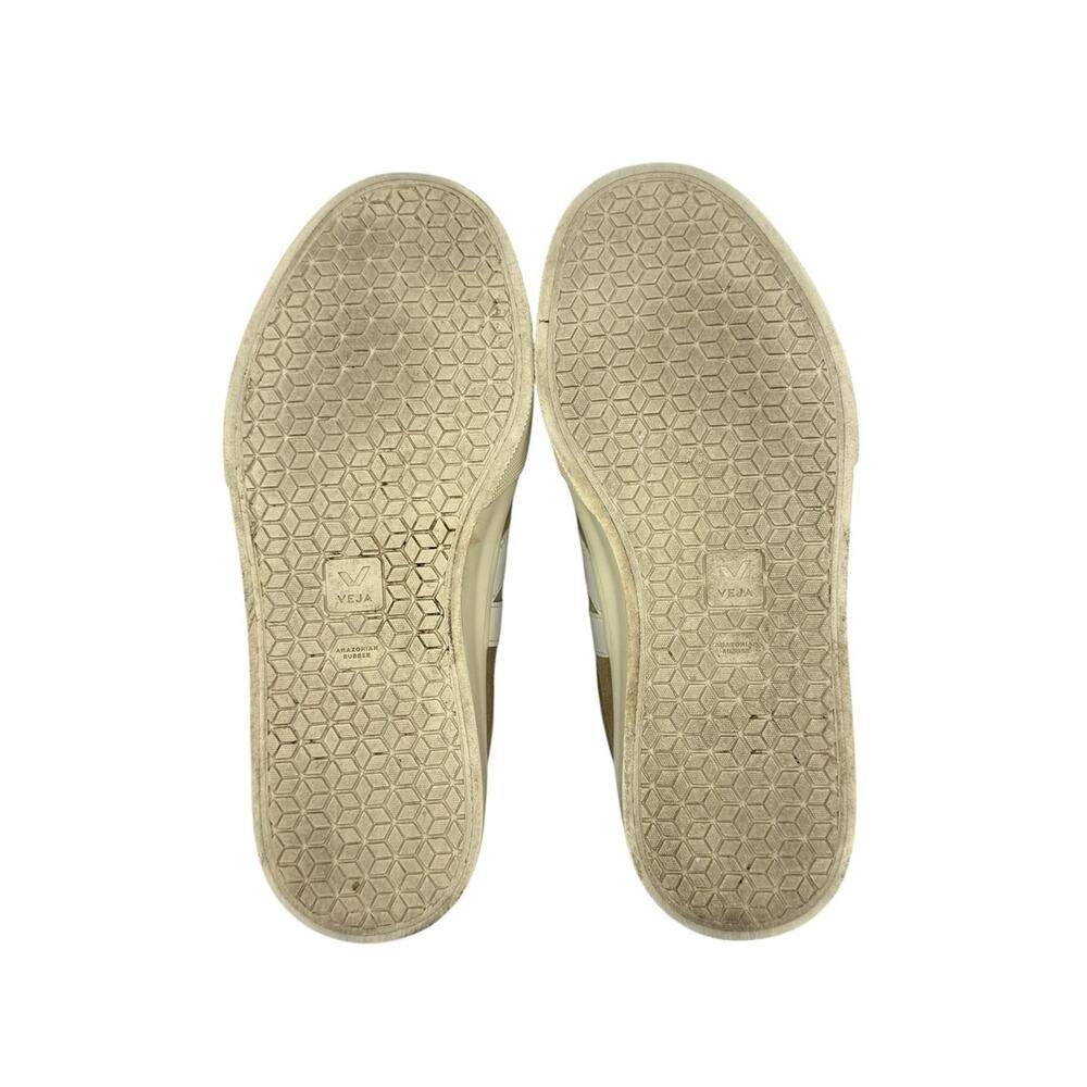 VEJA  Campo Suede Low-Top Sneakers Dune/White  Women’s Sz 8 - Picture 14 of 15